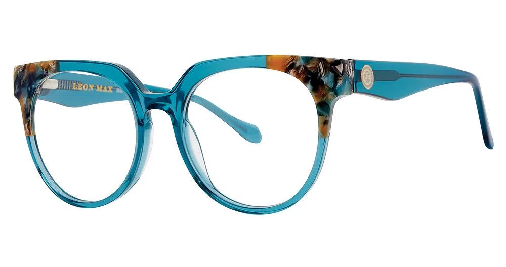 Leon Max LM6040 Eyeglasses - Teal - view 3